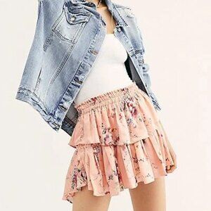 *SOLD* NWOT - LoveShackFancy Ruffle Mini Skirt